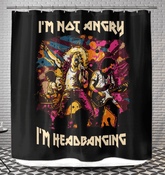 I'm headbanging Shower Curtain - Beyond T-shirts